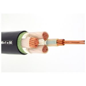 Fire Proof XLPE Insulated Power Cable 3 Core And Earth Cable Unarmoured