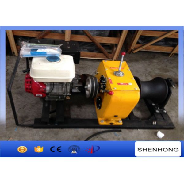 Buy Honda Gasoline Powered Winch 5T , Tower Erection Cable Pulling Winch at wholesale prices