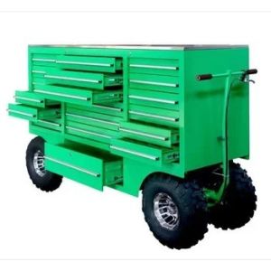 Industrial Usage Heavy Duty Mobile Tool Trolley with Powder Coat Steel Finish 30
