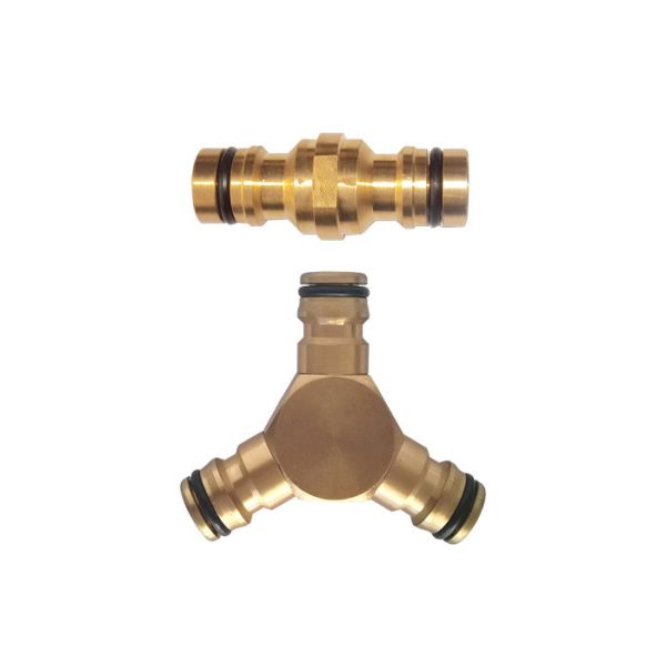 Buy Two / Three Way Quick Connect Water Hose Fittings Easy Connect at wholesale prices