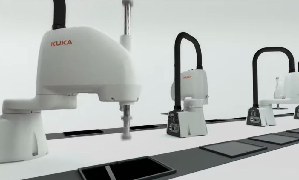 4 Dof Robotic Arm Kuka Robot Arm For Research Handling Small Workpieces Compact KR SCARA