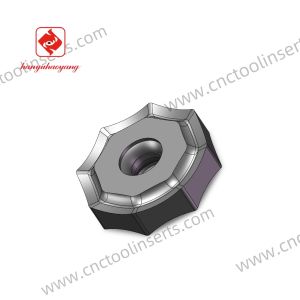 CNC Milling Insert with PVD Coating ONMU080608 HYB208, Suitable For Difficult-to