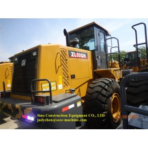 ZL50GN Wheel Loader Operation Weight 17500kgs XCMG Rated Loading 5ton