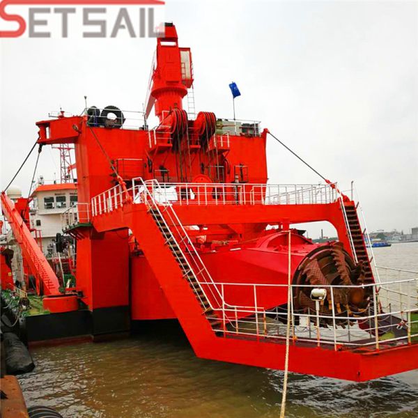 Hydraulic Motor Cutter Sution Dredging Ship with Underwater Pump