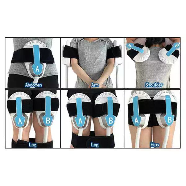 Black Slimming Beauty Machine 3000W Muscle Build Body Contouring Dual Handles