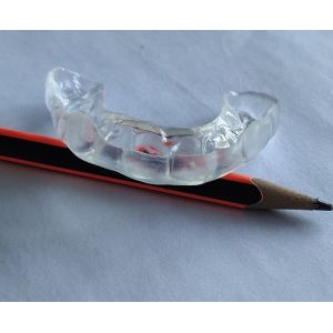 Natural Looking ISO13485 Semi Soft Nightguard For Bruxism