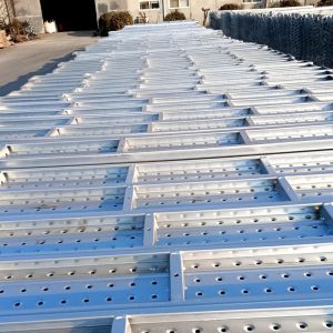 Quality Customized Length Steel Scaffolding Plank For Construction Applications for sale