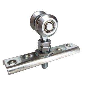 galvanized sliding door roller with 2 wheels