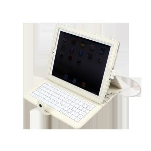 Wired ABS Ipad 2 Bluetooth Keyboard Case with Multi Viewing Angels--ID2-CB-03