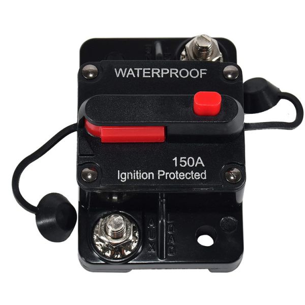 Buy 150 Amp Automotive Circuit Breakers Waterproof 48V 150A Surface Mount Breaker at wholesale prices