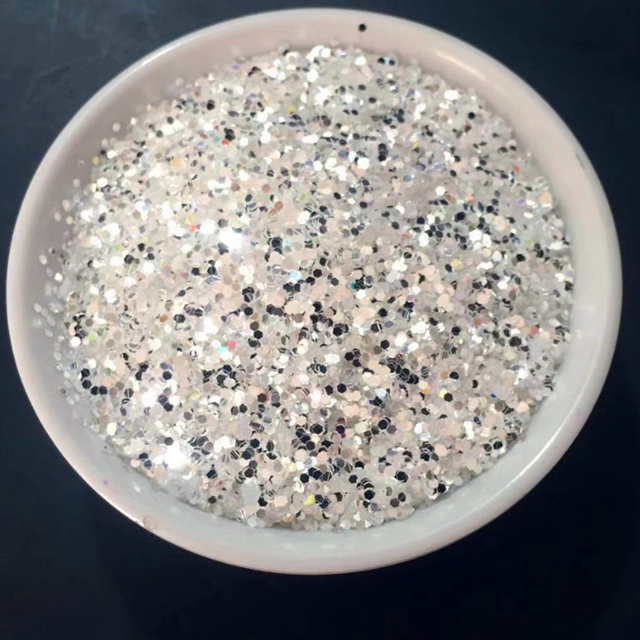OEM/ODM Yes.We Provide OEM 1kg Flash Silver Polyester Glitter Powder for Thanksgiving and Father's Day
