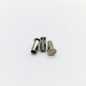304 Stainless Steel Flat Head Semi-Tubular Rivets M3-M6
