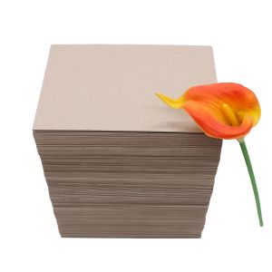 Quality Custom Order Accepted Grey Chip Board Sheets And Cardstock Paper Roll For Recycled Packaging for sale
