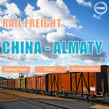 Guangzhou Zhengzhou China to Almaty Kazakhstan International Rail Freight