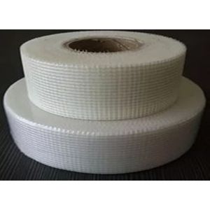 Self Adhesive Fiberglass Mesh Tape , Thin Wire Mesh For Joint Reinforcement