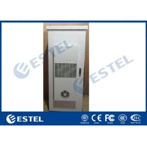 800W Heat Exchanger 30U IP55 Outdoor Rack Cabinet