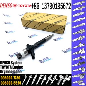 Diesel Fuel Injector 095000-7750 095000-7760 095000-7780 For TOYO-TA 2KD Engine