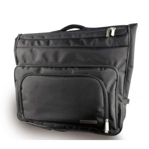 High Grade Foldable Garment Bags Black Lightweight Garment Bag with Top Grab