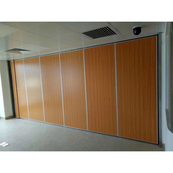 Conference Hall Folding Door Partitions Wood Movable Sliding Partition Walls In USA