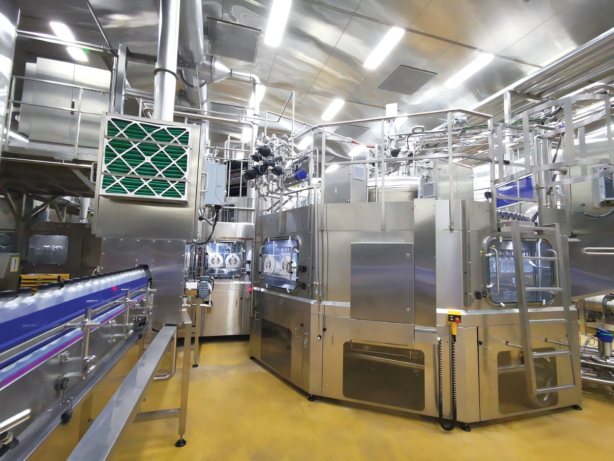 Quality Non Carbonated Sprite Pure Water Filling Line Aseptic Blowing Machine for sale