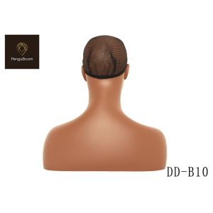 42cm Height Female Mannequin Head With Shoulders Long Lasting