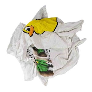 100kg Packaging 85% Cotton White Cleaning Rags