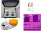 Dark Purple Invisible Ink And Glasses Level C Poker Contact Lenses