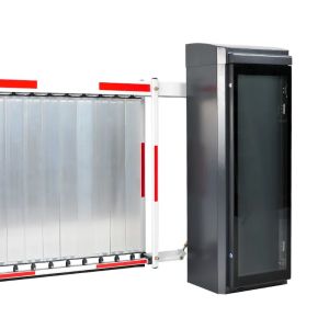 Electric Automatic Parking Advertise Barrier Gate Aluminium Fencing Boom Remote