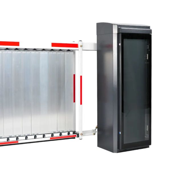 Electric Automatic Parking Advertise Barrier Gate Aluminium Fencing Boom Remote
