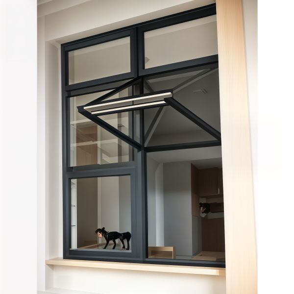 Buy Contemporary Custom Bifold Windows Aluminum Glass Sliding Folding Window at wholesale prices