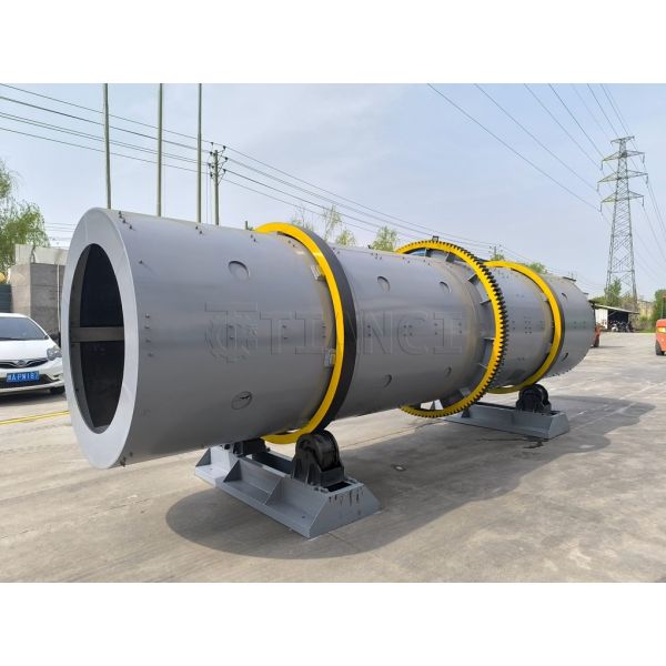 Large Capacity Compound Fertilizer Powder Granulation Machine Rotary Drum