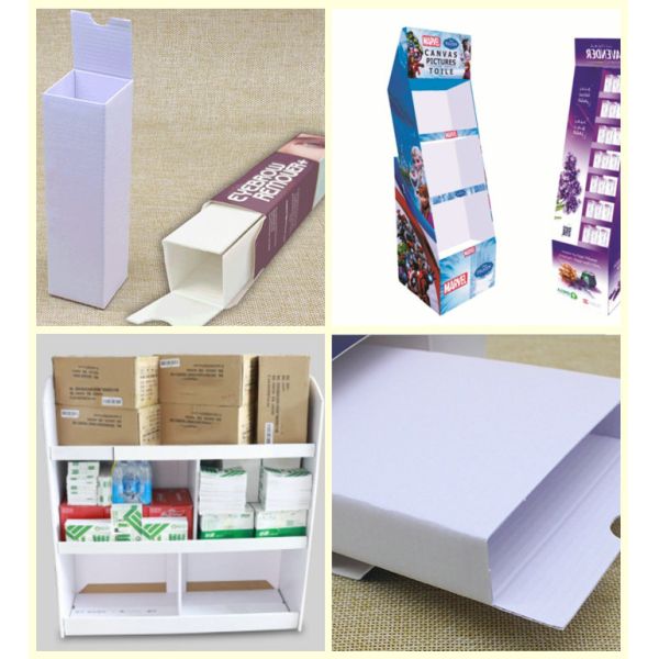 White Corrugated Cardboard For Cosmetic Box lining F Flute 36 x 48 inches