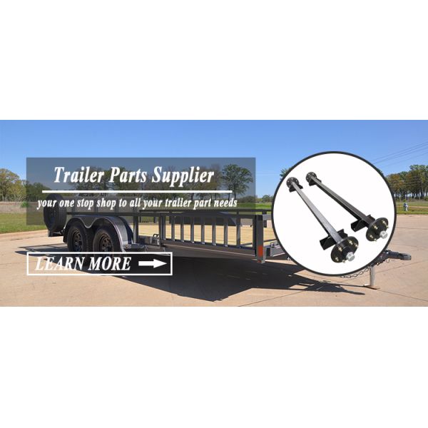 Max Payload 7500LB Straight Square / Round Tube Trailer Axles within Customer Requirements