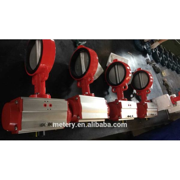 Total Lined PTFE U Type Butterfly Valve