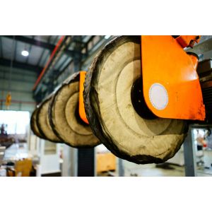 Four Stations Brass Sanitary Ware Parts Surface Industrial Polishing Machine