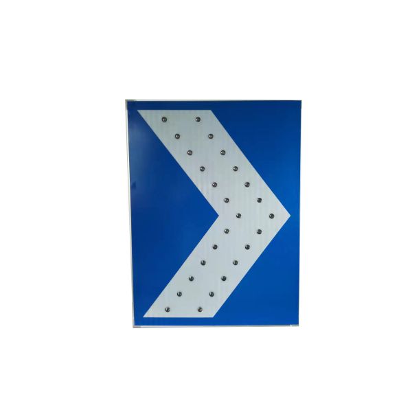 Buy Aluminum Solar Chevron Sign Mono Crystalline IP54 Chevron Street Sign at wholesale prices