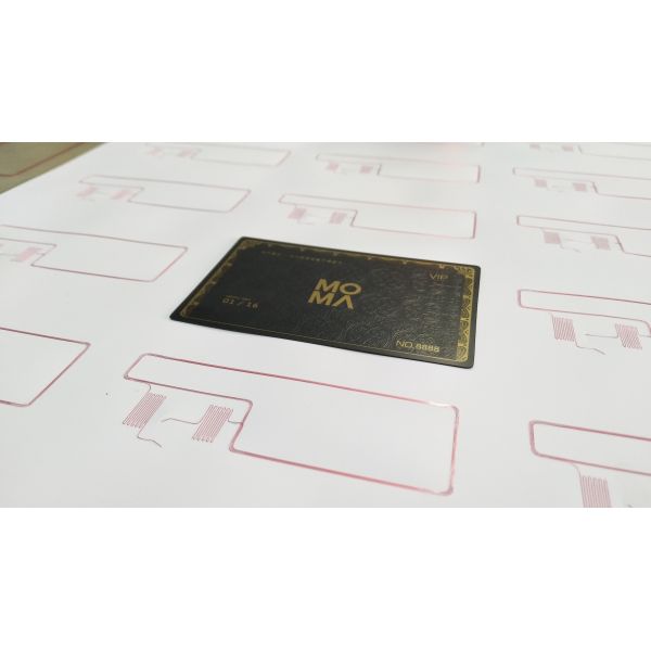 PVC RFID Smart Card Inlay / Prelam Sheets For RFID Cards Production A4 IC Fudad F08 Chip