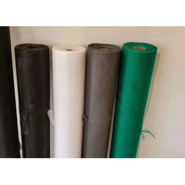 Black Fiberglass Woven Insect Screen Mesh 16x14mesh fire resistance