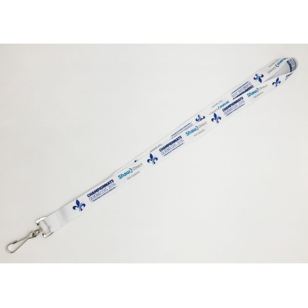 Custom Wholesale Recycled sublimation printing lanyards with any logo