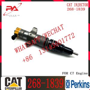 For C-A-T C7 Engine Fuel Injector 268-1839 for C-A-Terpillar Excavator 325D 329D