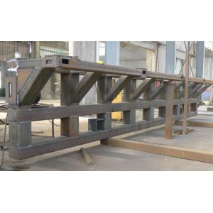 Large Sheet Metal Fabrication Welding Service with Steel Material Construction