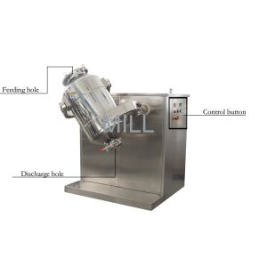 Agitator Dry 2000rpm 3D Powder Mixer