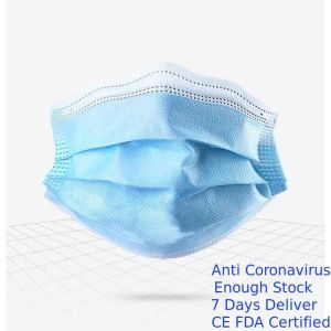 Flexible Earloop Face Mask Anti Virus Protection Aluminum Nosepiece Adjustable