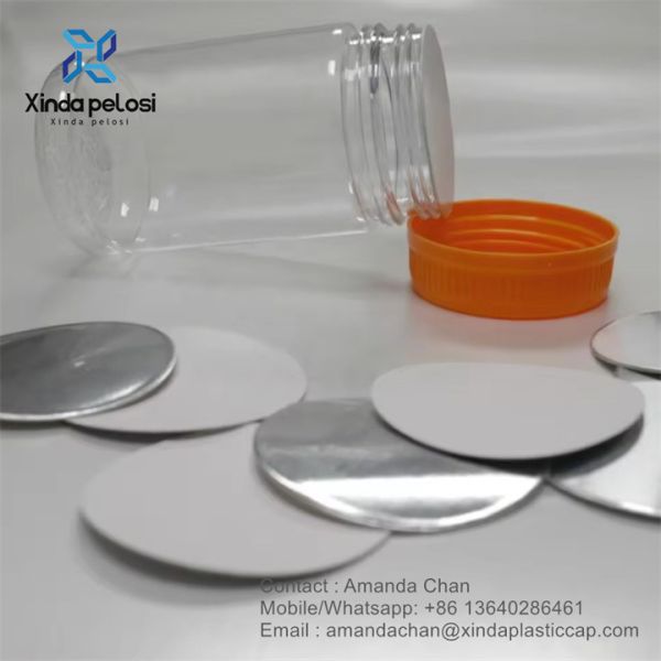 Aluminum Foil Induction Sealing Liner For PET PE PP PVC Bottle