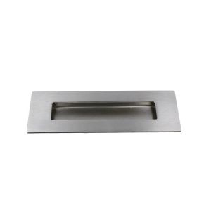 Satin Nickle Brashed SS304 Closet Door Finger Pull