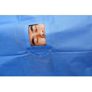 Disposable SMMS Fabric Medical Ophthalmology Drapes