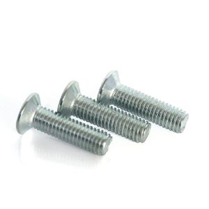 Countersunk Flat Head Screw With Zinc Plating For Easy And Convenient Applicatio