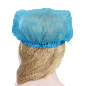 Quality 21 Inch Disposable Hair Net Cap PP Light Weight Dust Cap TNT 20 Inch for sale