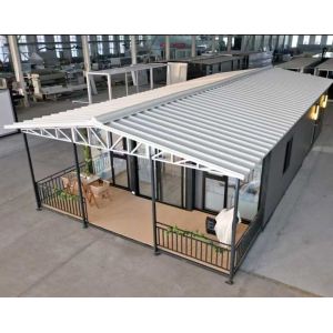 30FT Expandable Container House with Aluminum Alloy Sliding Window and