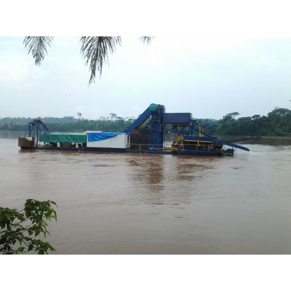 Buy Diesel Power Diamond Dredge Hydraulic System With Pulsating Jigger at wholesale prices